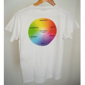 Balenciaga - Rainbow Universal Flow Back Tee
